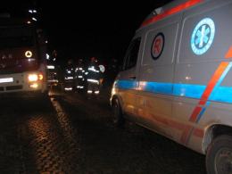 Wypadek na drodze Dąbrowa - Karczów
